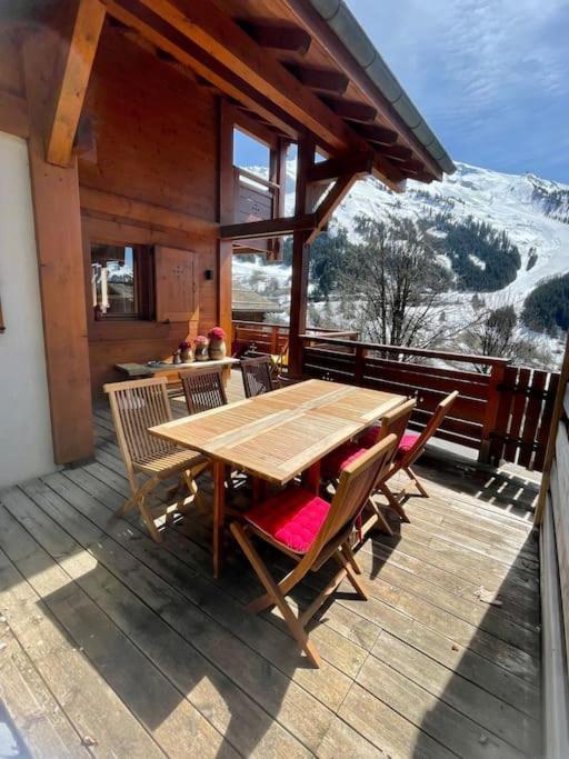 Cosymontagne - Le Chalet - 3Ch - 8 Pers- Terrasse Sud, Magnifique Vue La Clusaz Exterior photo