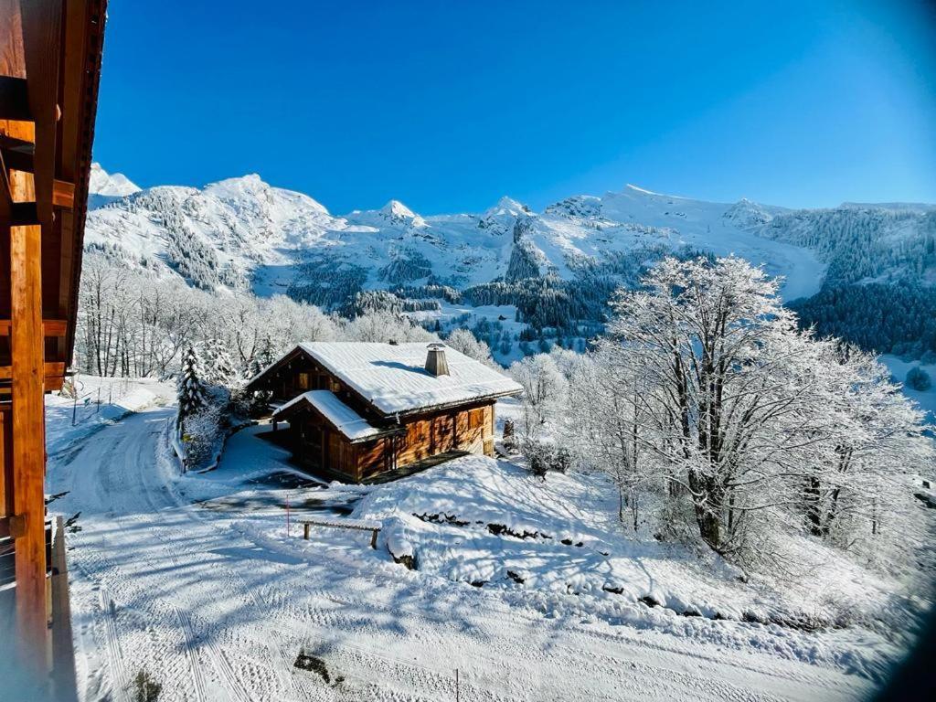 Cosymontagne - Le Chalet - 3Ch - 8 Pers- Terrasse Sud, Magnifique Vue La Clusaz Exterior photo