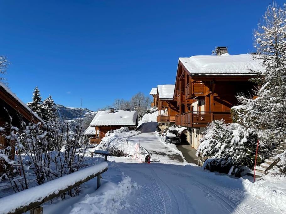 Cosymontagne - Le Chalet - 3Ch - 8 Pers- Terrasse Sud, Magnifique Vue La Clusaz Exterior photo